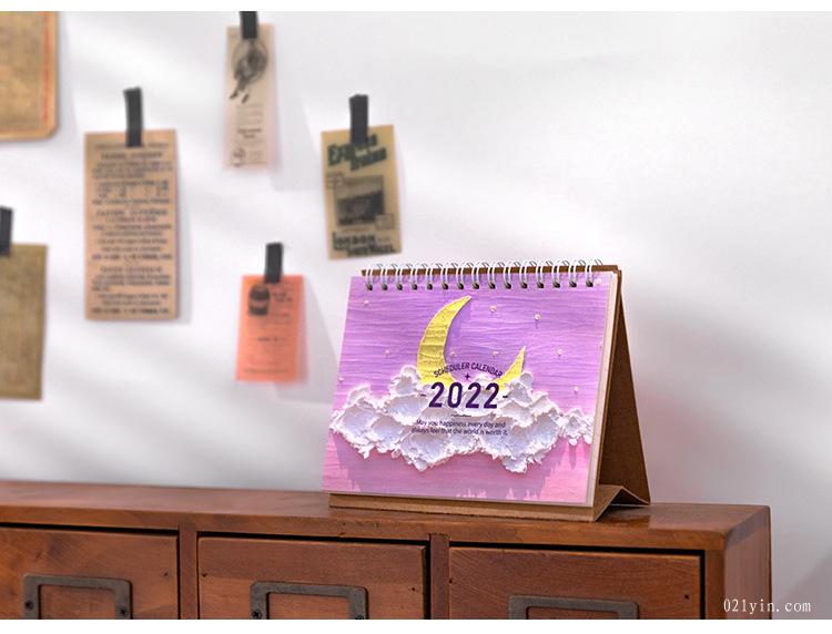 2022年臺歷文藝復興系列 桌面臺歷復古油畫線圈日歷 6款  第7張