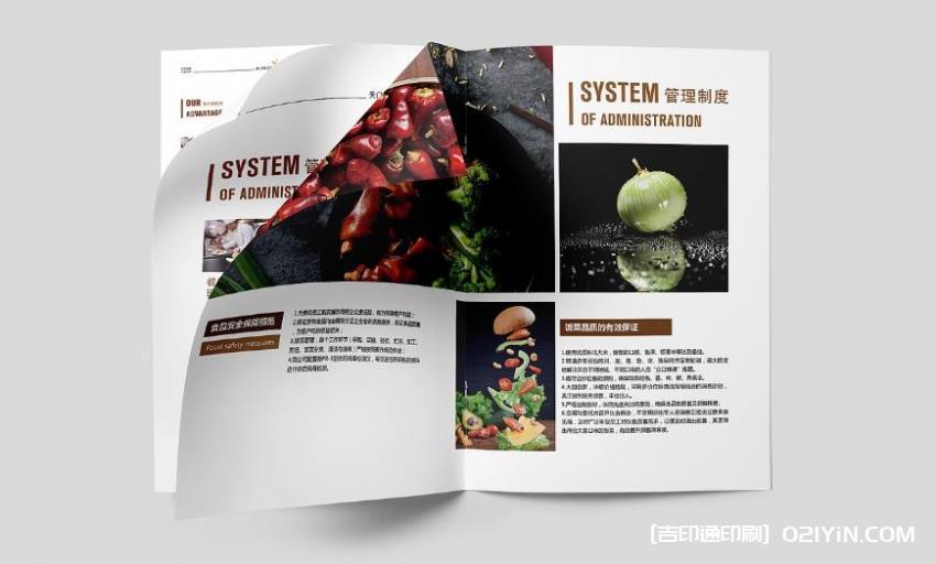 餐飲行業(yè)畫冊(cè)印刷